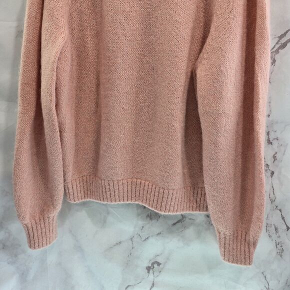 & Other Stories Pink Cozy Crew Neck Sweater - Picture 7 of 10